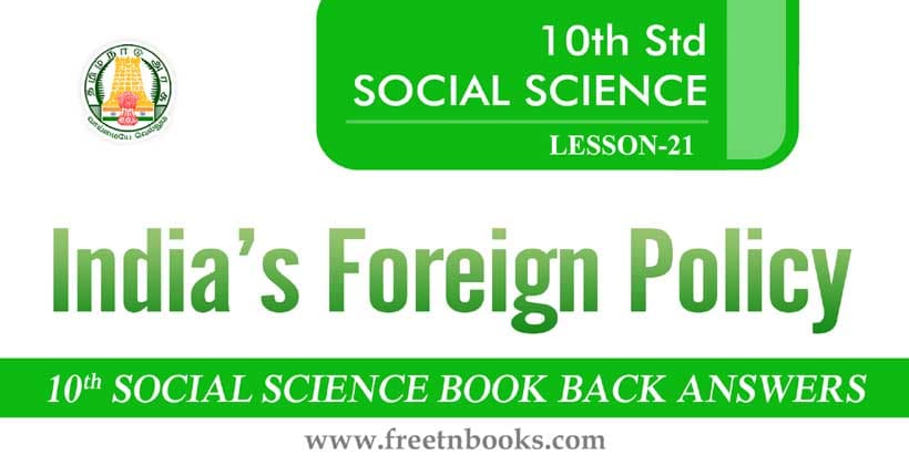 10th Standard Social Science Guide In English 