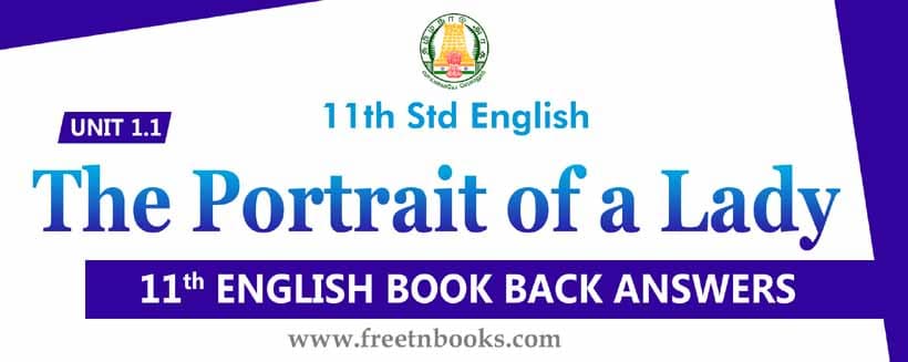 11th english unit 5 book back answers