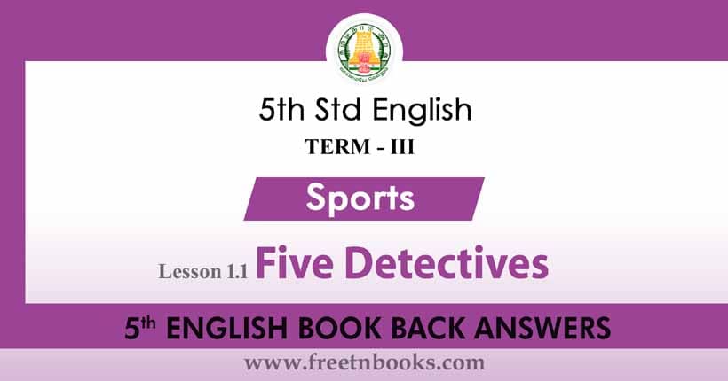 5th-std-english-solution-learn-always-five-detectives-term-3